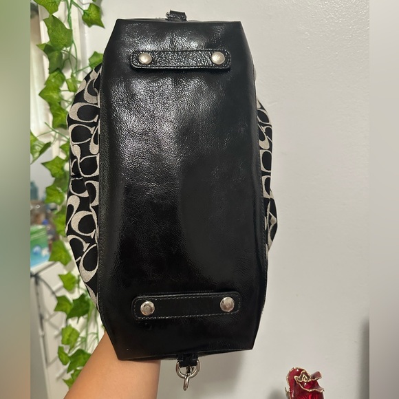 Monogram Coach Handbag - Picture 3 of 8